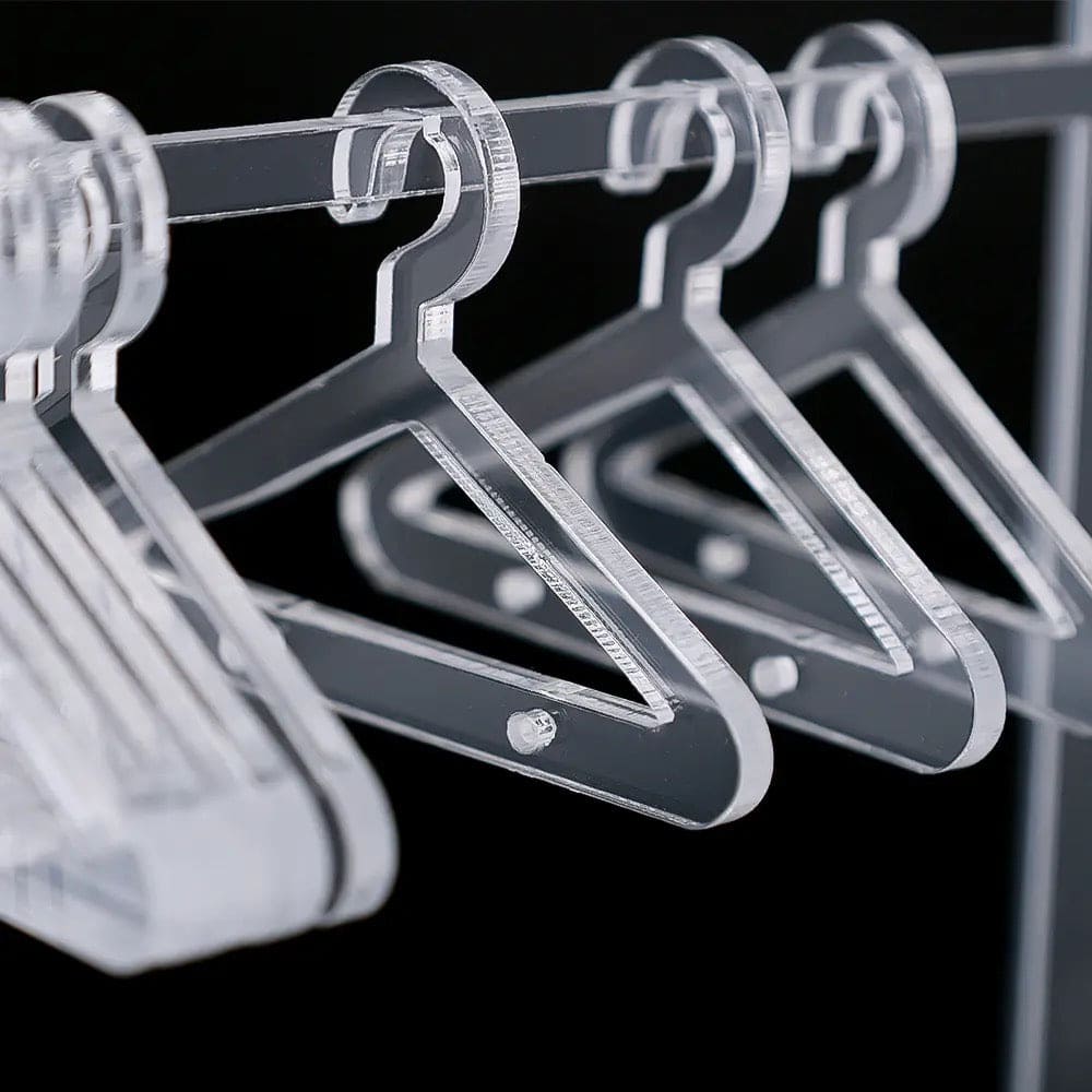 Acrylic Hanger Earring Display Stand, Mini Cute Coat Hanger Stand, Tabletop Jewelry Display Organizer Rack, Hanging Jewelry Organizer, Show Case Earring Hook, 8pcs Coat Hanger Earrings Holder Acrylic Hanger Earring Display Stand, Mini Cute Coat Hanger Stand, Tabletop Jewelry Display Organizer Rack, Hanging Jewelry Organizer, Show Case Earring Hook, 8pcs Coat Hanger Earrings Holder